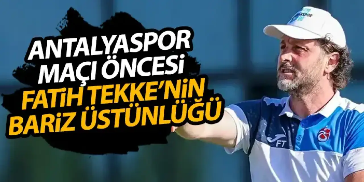 Fatih Tekke, Emre Belözoğlu’na karşı ezici üstün!