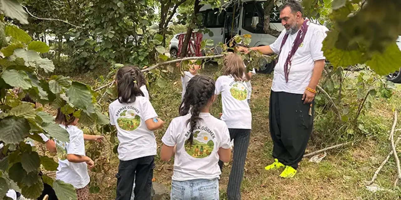 Koruma altındaki çocuklara köy gezintisi