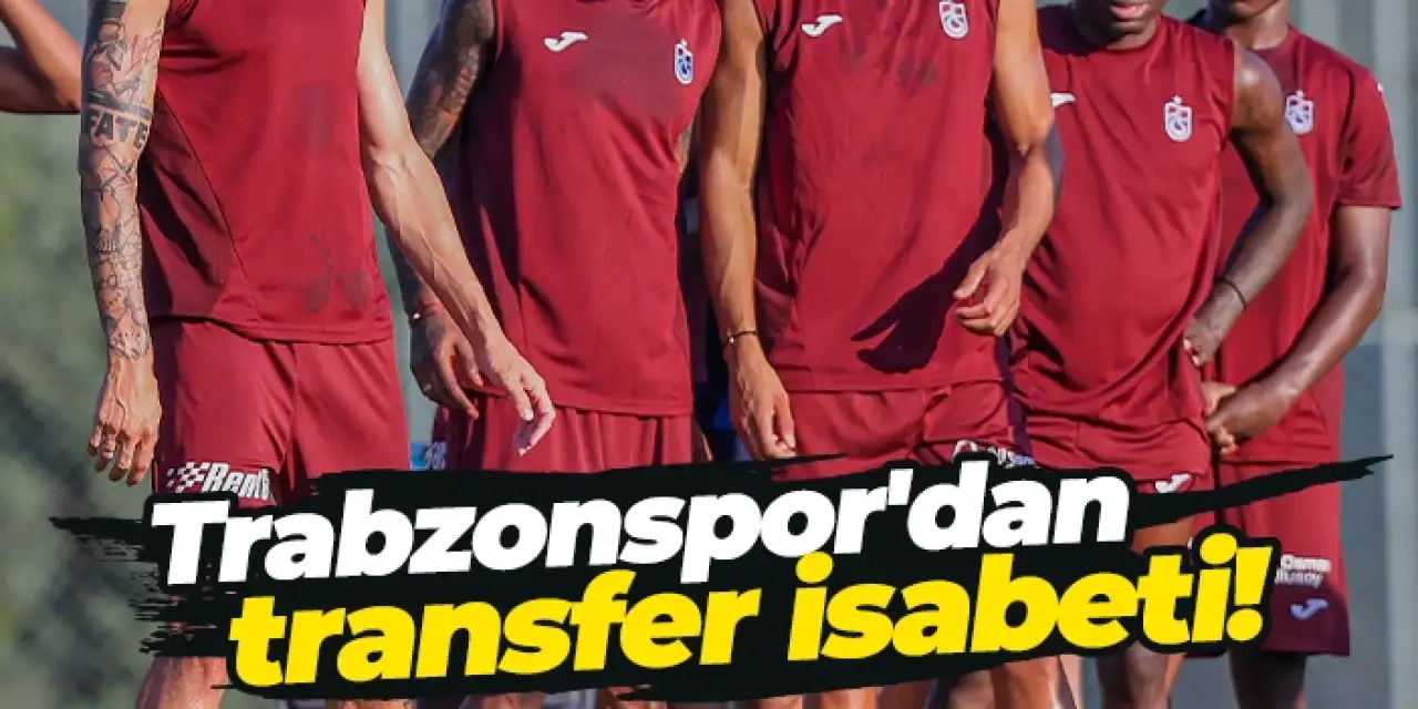 Trabzonspor'dan transfer isabeti! Puanlar yeni isimlerden geldi