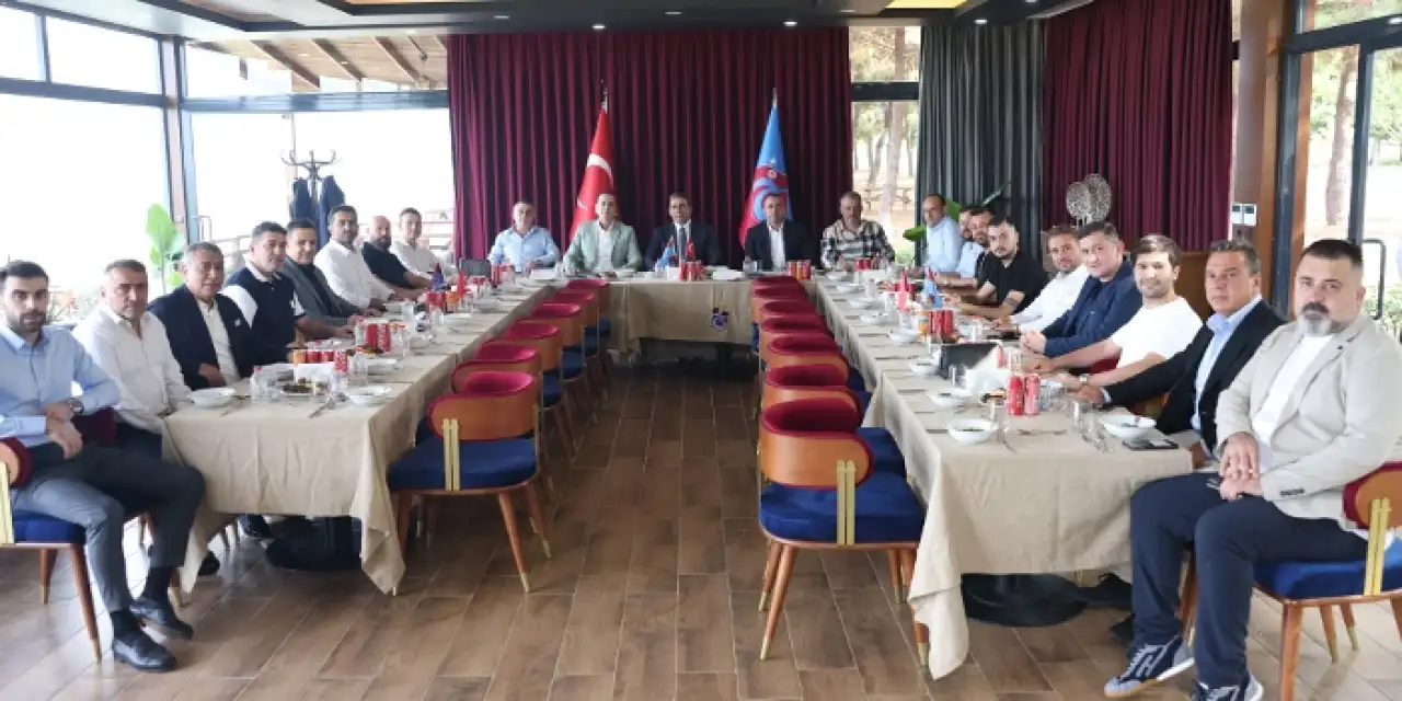 Trabzonspor - Antalyaspor maçı öncesi dostluk yemeği