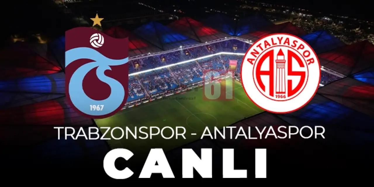 Trabzonspor, Süper Lig’in üçüncü haftasında Antalyaspor’u ağırlıyor.