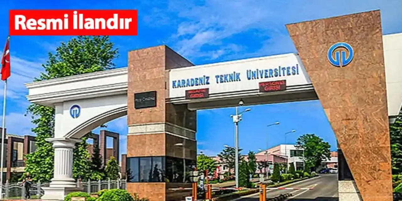 KTÜ Kanuni Yerleşkesi Çevre Düzenleme İşi