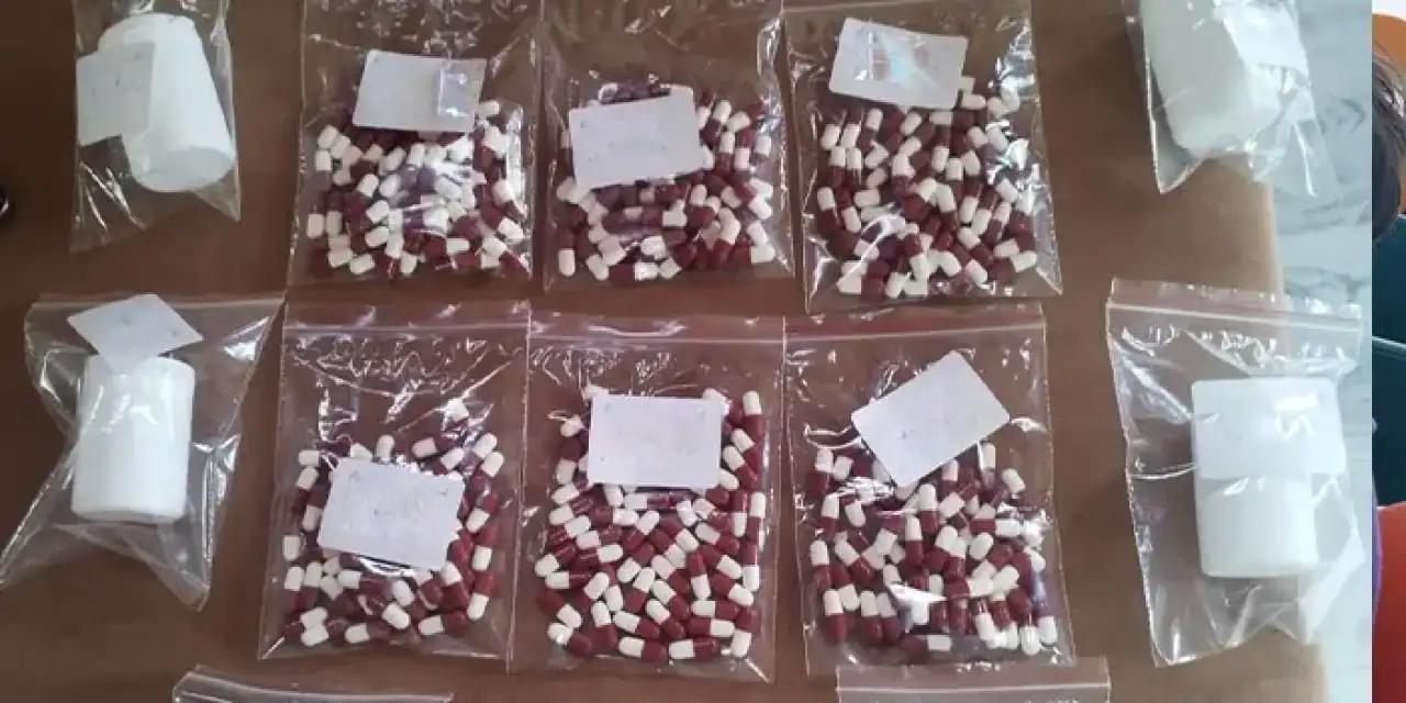 Uyuşturucu öyle bir yere sakladı ki!