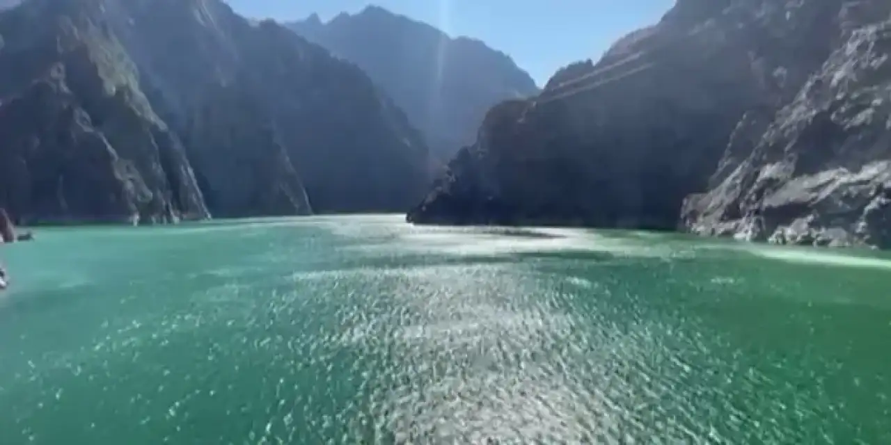 Artvin’de bulunan Çoruh'un gerdanlıkları turizm rotasına dönüştü!