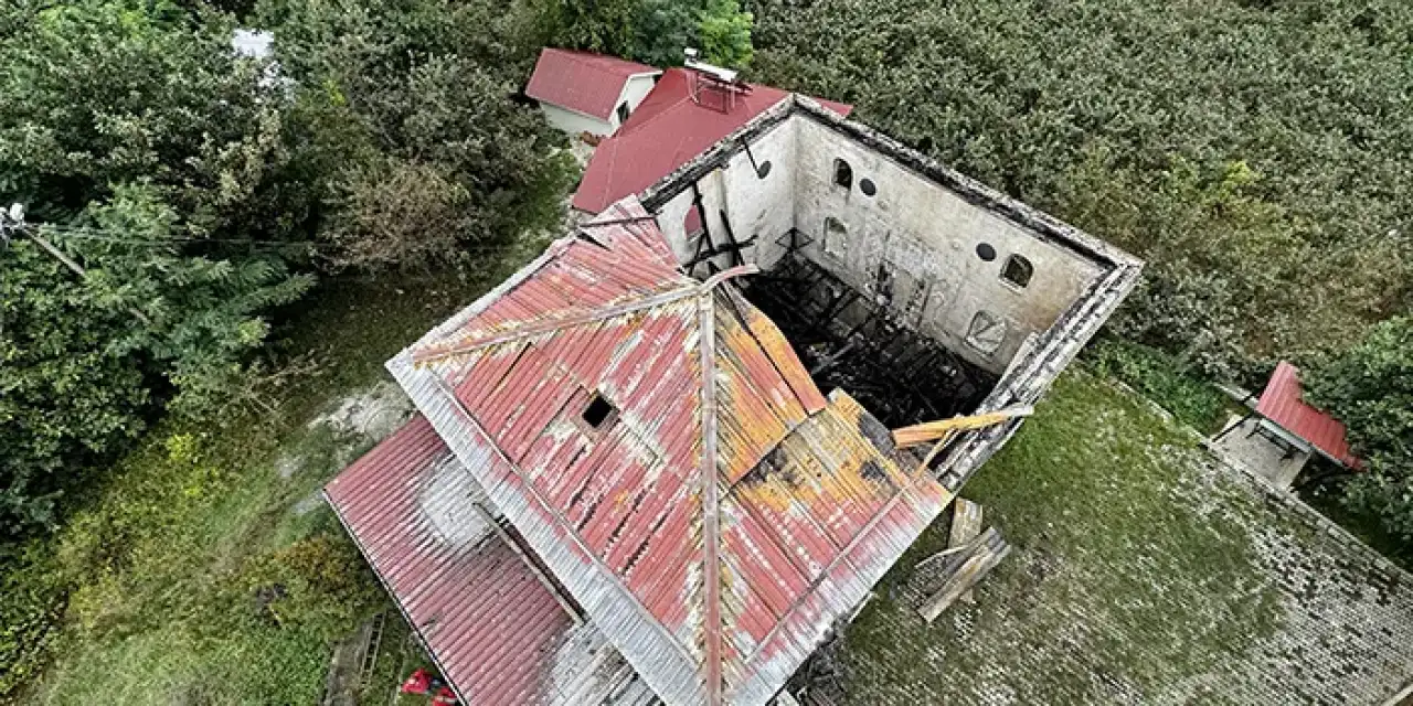Ordu'da camide yangın çıktı! Cami kullanılamaz hale geldi