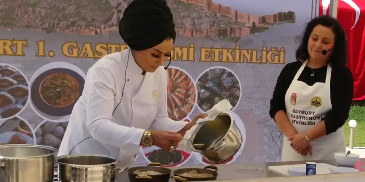 Ünlü şeflerden Bayburt'un yöresel lezzetlerine tam not!
