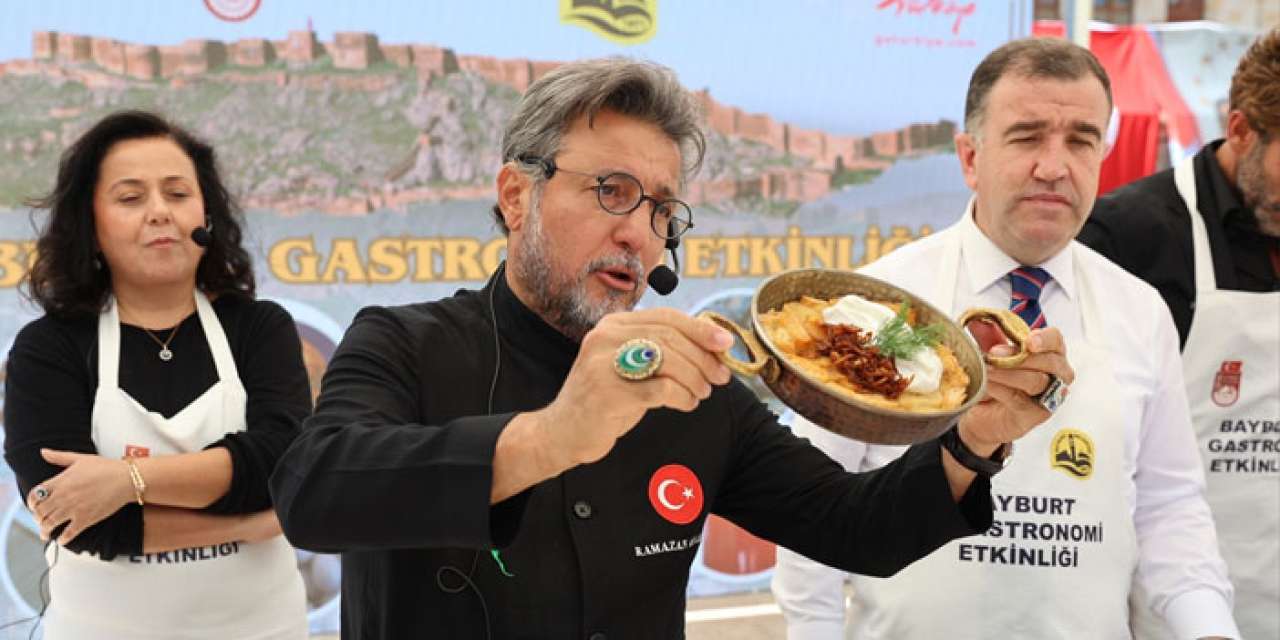Bayburt’ta 1. gastronomi etkinliği: yöresel lezzetler görücüye çıktı
