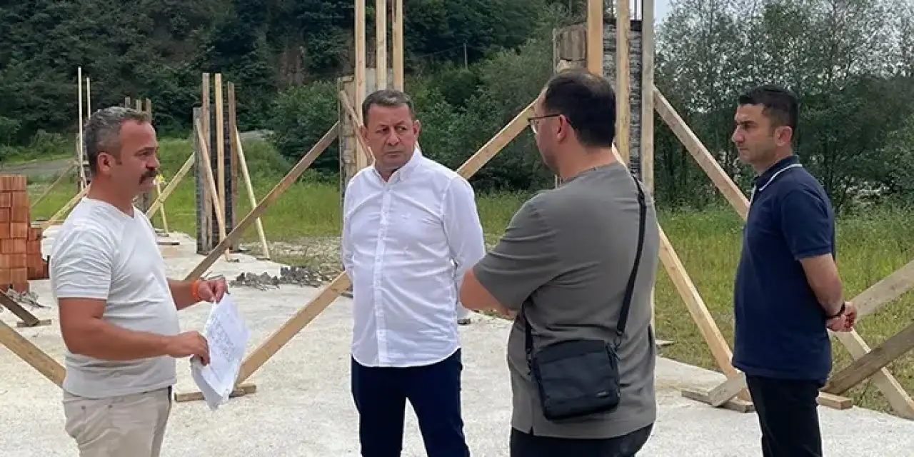 Giresun'da geçici hayvan barınağı inşa ediliyor!