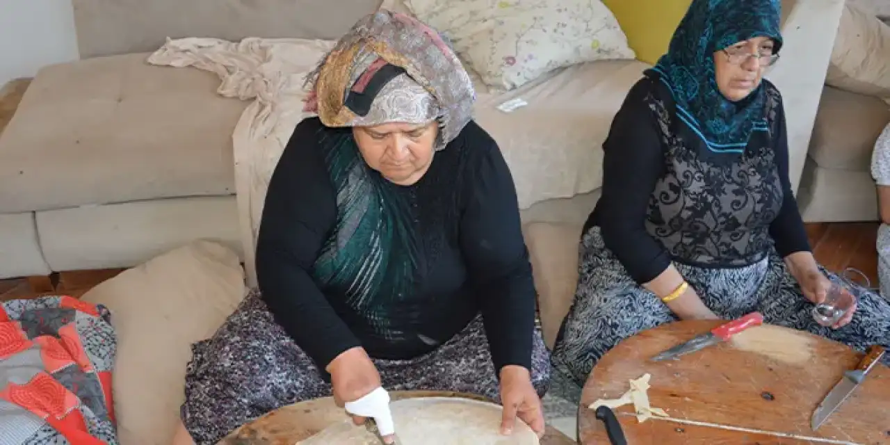 Samsun'da kadınlardan kışa hazırlık!