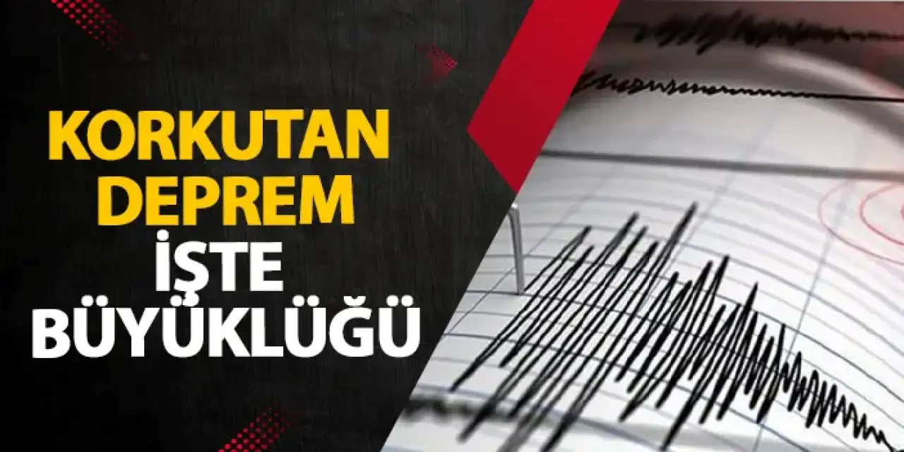 Sındırgı'da deprem! Deprem mi oldu? 31 Ağustos 2025 son depremler listesi ile en son ne zaman ve nerede deprem oldu?