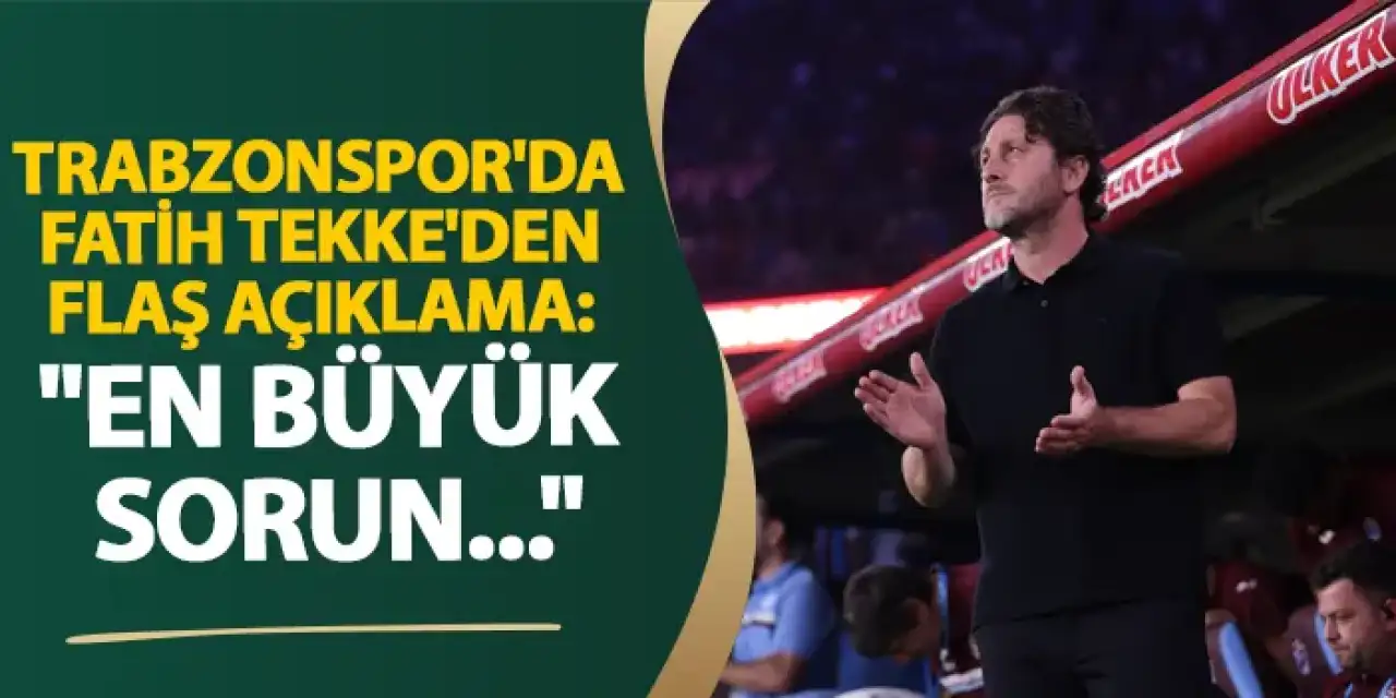 Trabzonspor, Samsunspor ile 1-1 berabere kaldı