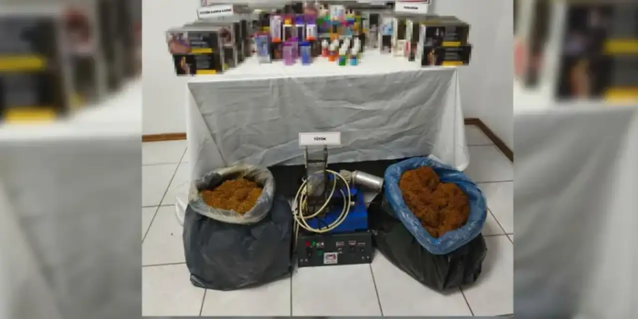 Samsun'da kaçakçılık yapan şahsa operasyon!