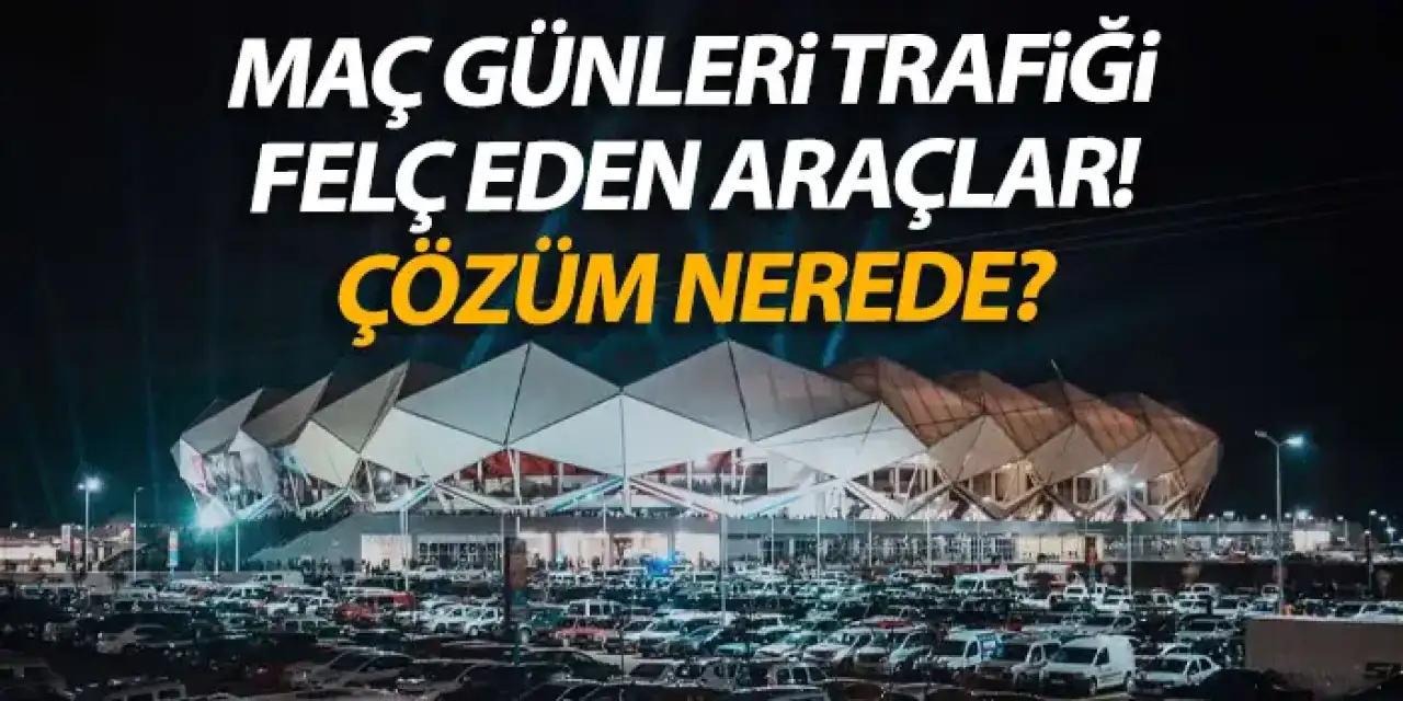Trabzonspor maçı günü sorumsuzca park edilen araçlar!