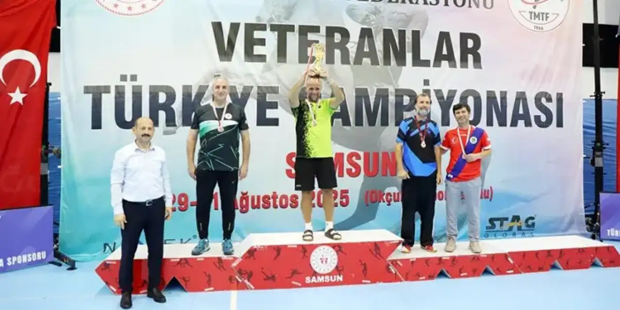 Samsun’da şampiyona sona erdi! Ödüller sahiplerini buldu