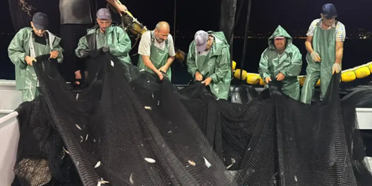 Ordu’da balıkçılar ilk avını gerçekleştirdi!