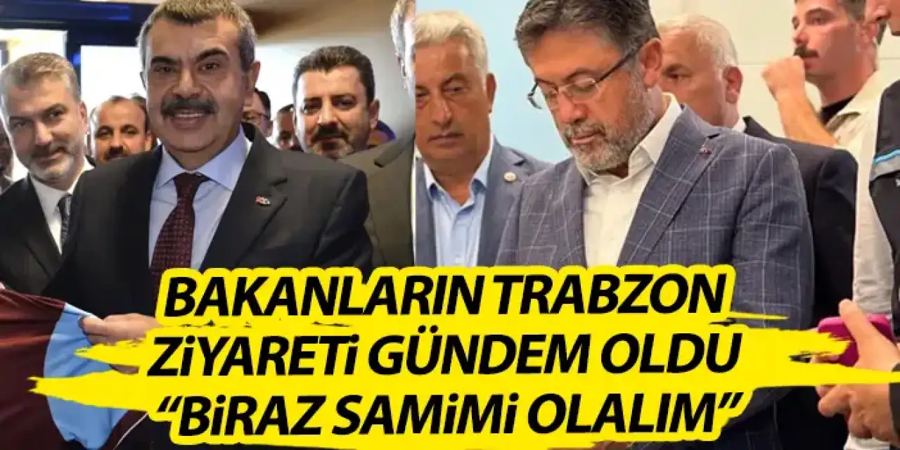 Bakanların şehre gelişi tartışma konusu oldu! "Biraz samimi olalım"