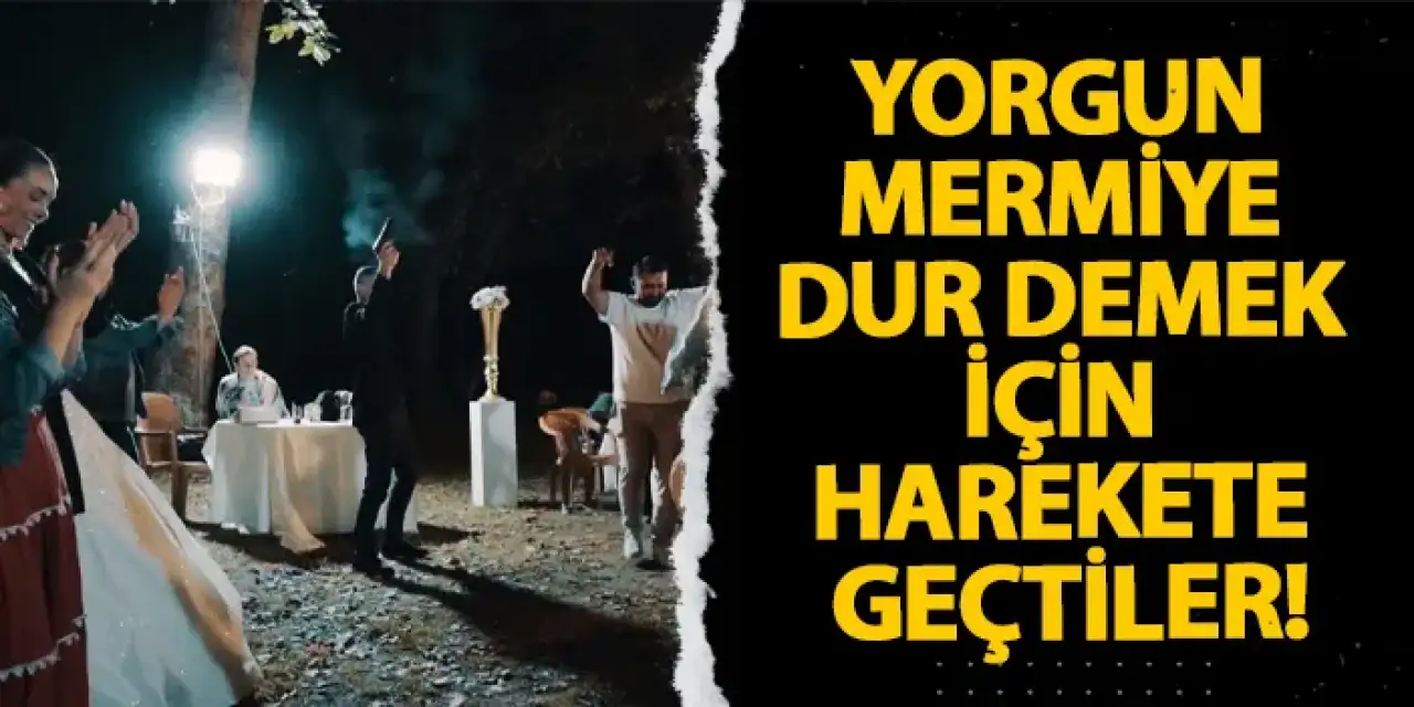 Giresun’da yorgun mermiye dur demek için harekete geçtiler!