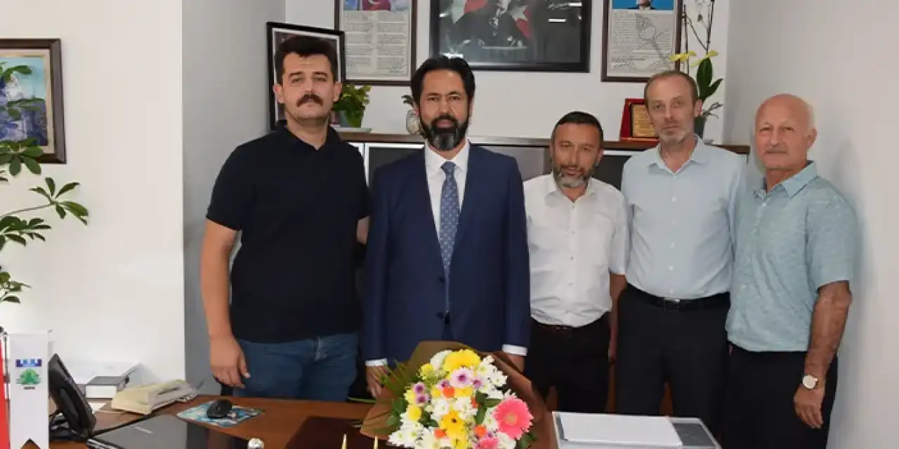 Giresun Müftüsü idarecileri ziyarette bulundu!