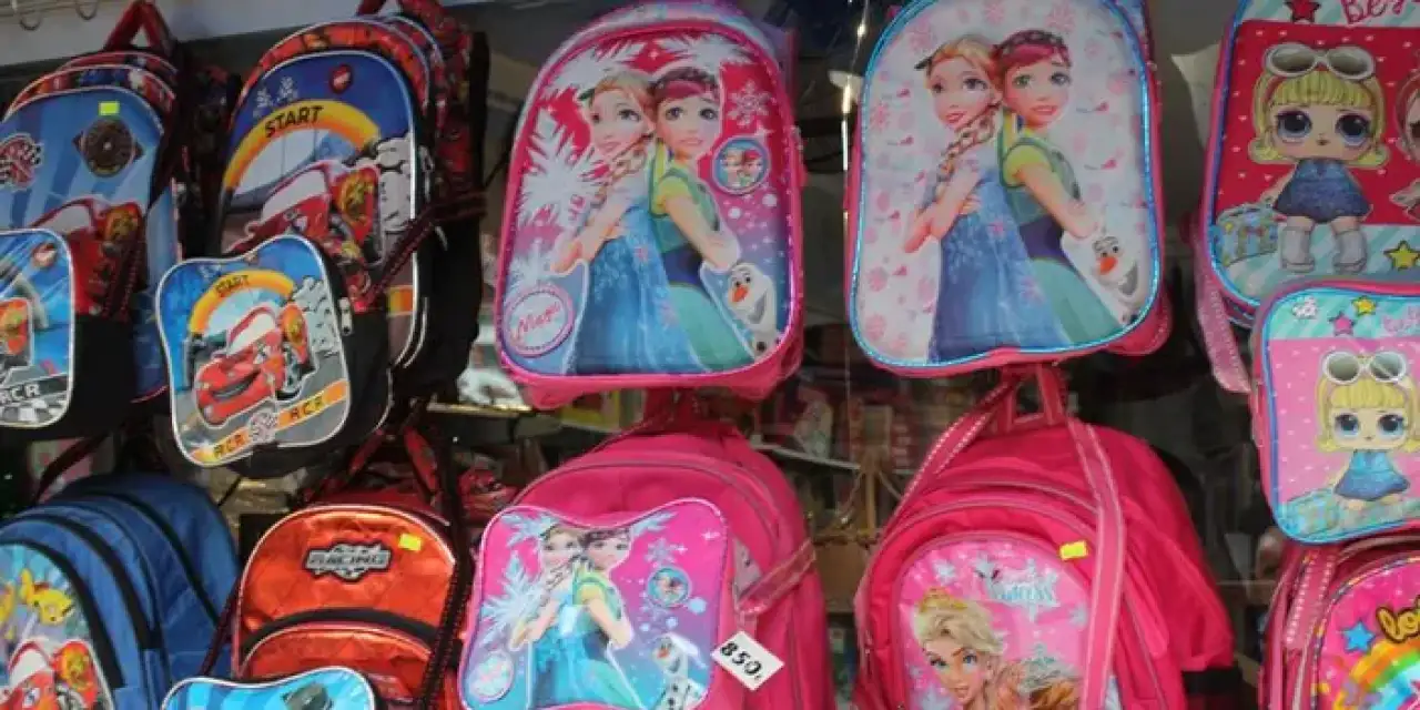 Bir okul çantası 10 bin TL'ye doluyor!