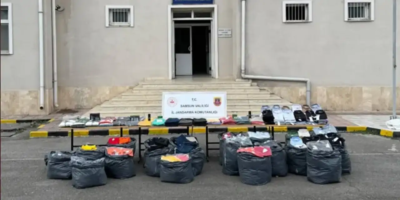 Samsun'da çok sayıda sahte ürün ele geçirildi!