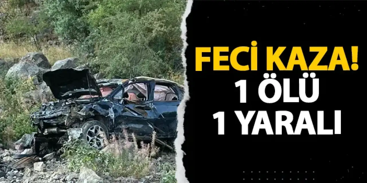 Giresun’da feci kaza! 1 ölü 1 yaralı