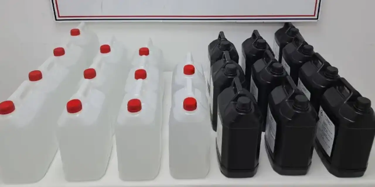 Samsun’da sahte içki operasyonu! 1 şüpheli yakalandı