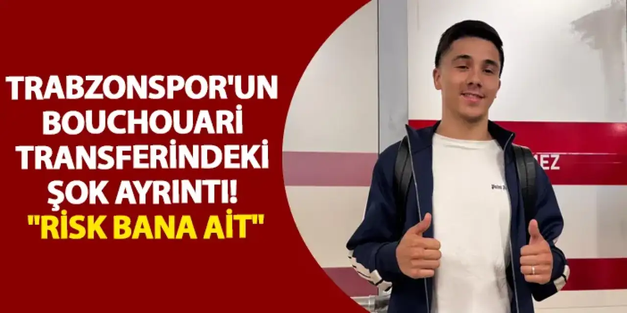 Trabzonspor’un yeni transferindeki şok detayı Fatih Tekke açıkladı! “Risk bana ait”