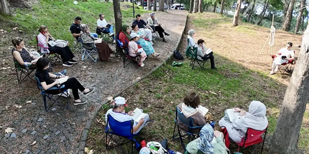 Giresun'da telefonsuz bir saat durma etkinliği!