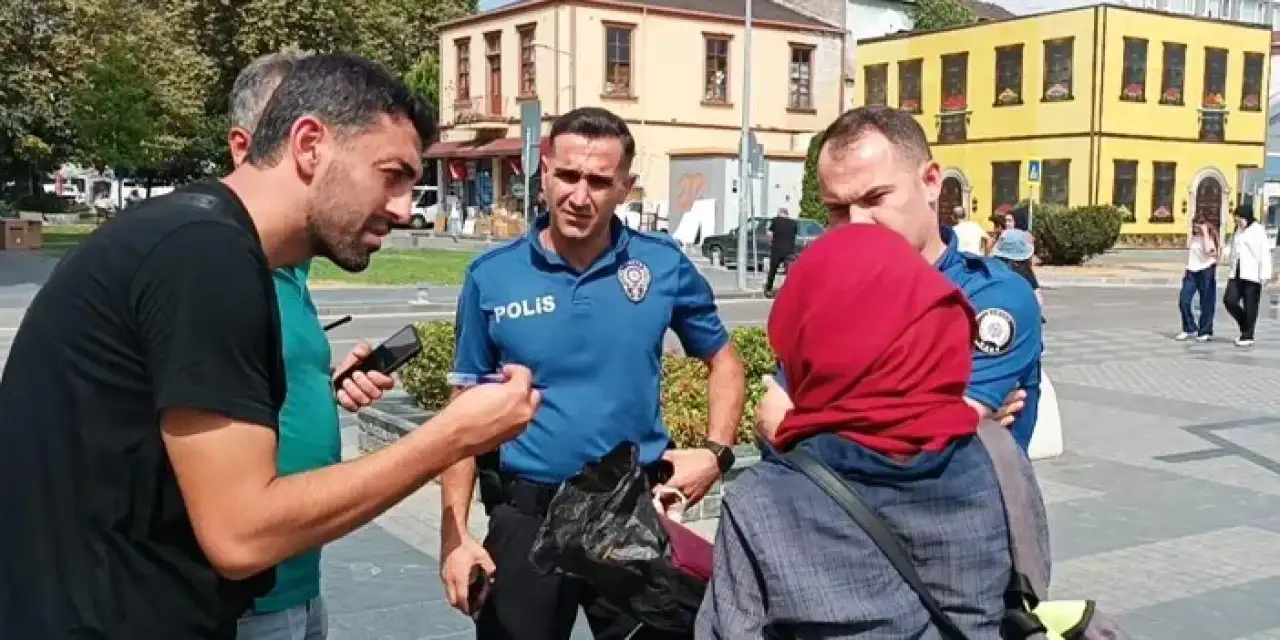 Samsun'da şüpheli çanta polis ekiplerini alarma geçirdi!