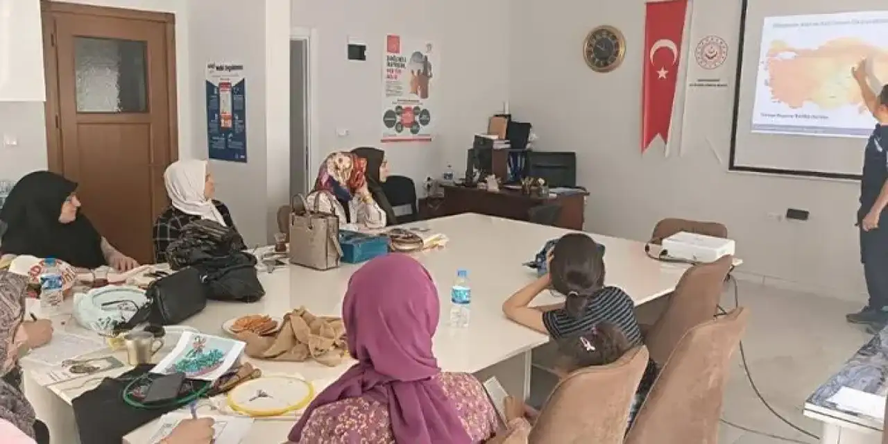 Bayburt'ta afet farkındalık eğitimi!