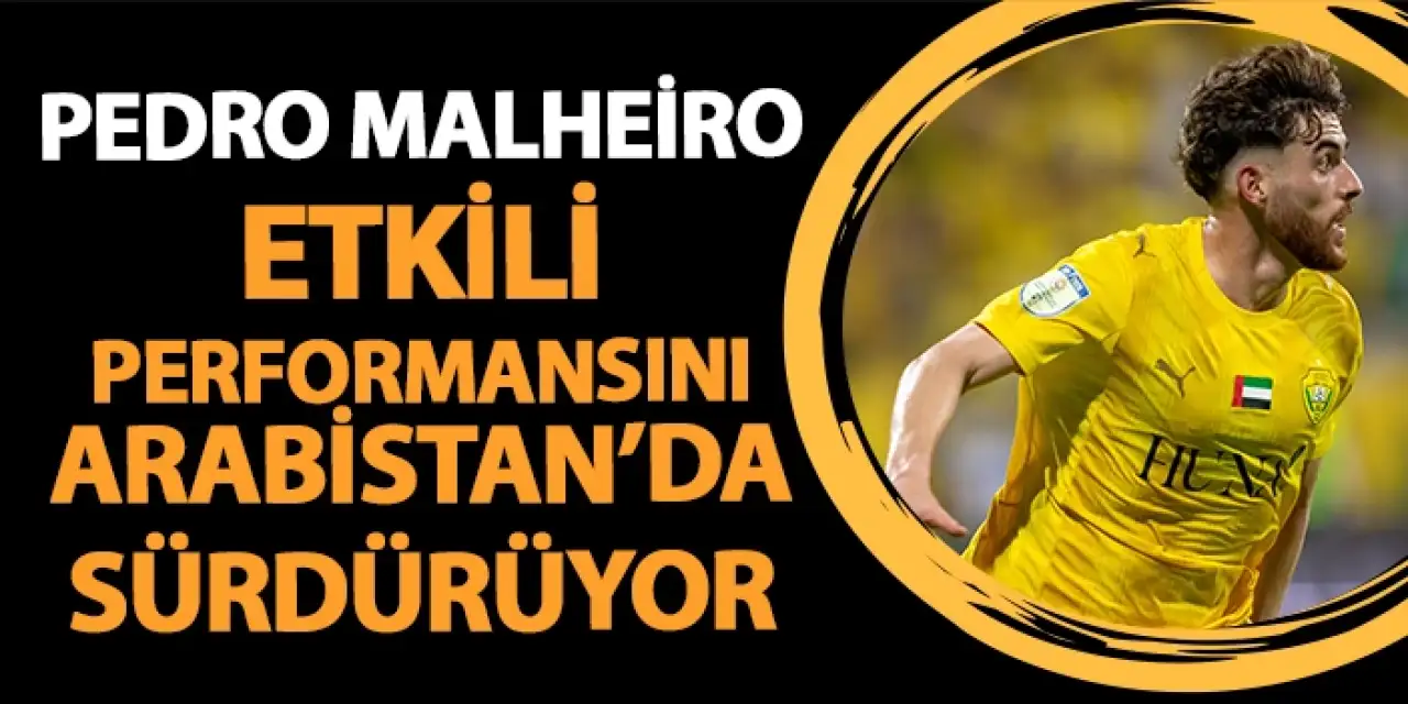 Pedro Malheiro etkili performansını Arabistan'da sürdürüyor.