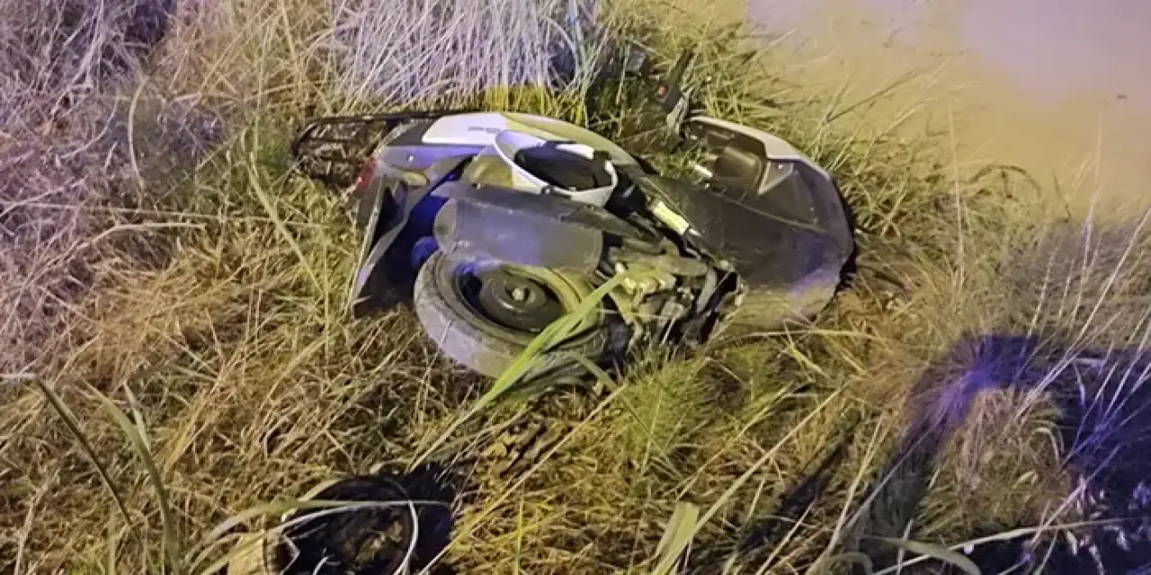 Samsun'da motosiklet kazası! 1 yaralı