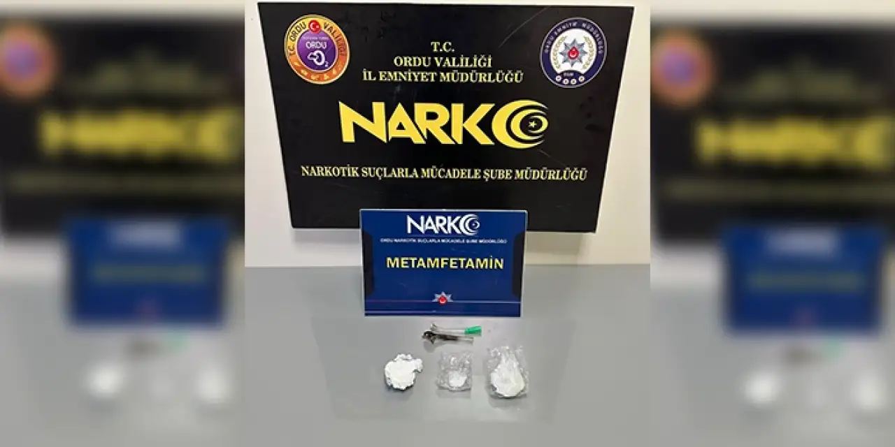 Ordu'da uyuşturucu operasyonları: 1 tutuklama