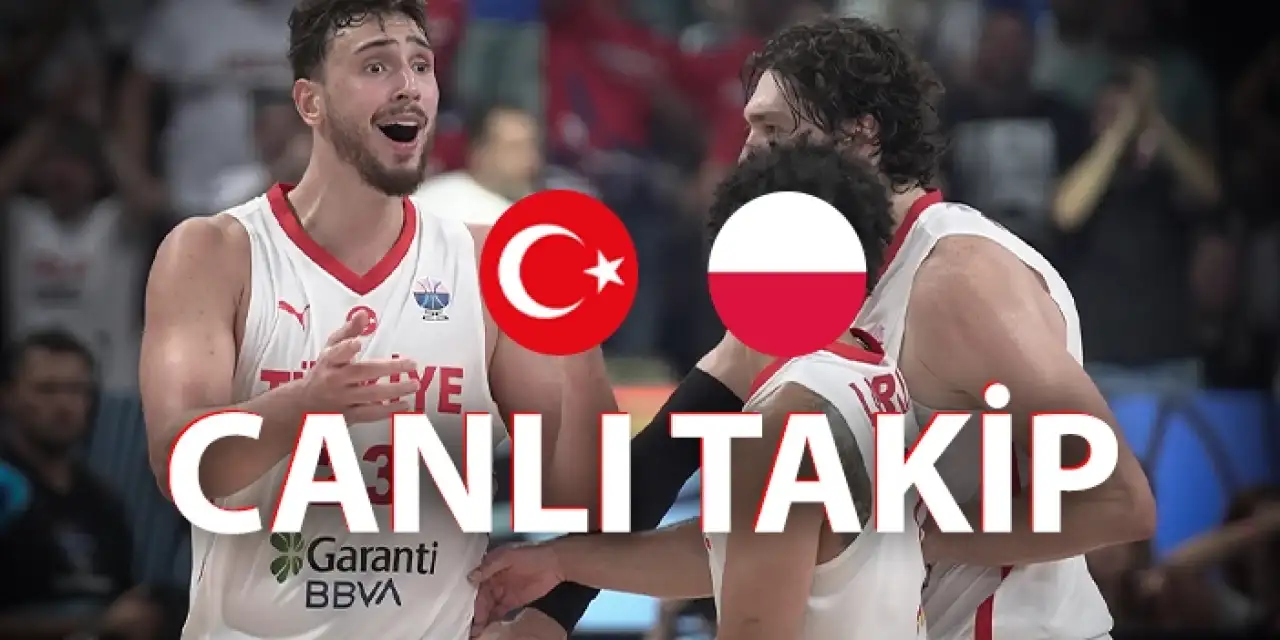 A Milli Erkek Basketbol Takımı'mız EuroBasket 2025 yarı finali bileti için Polonya ile karşı karşıya geliyor.