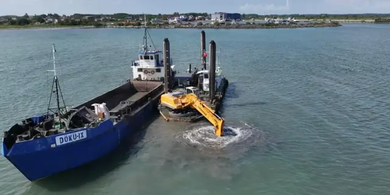 Samsun limanında balıkçılar için temizlik seferberliği!