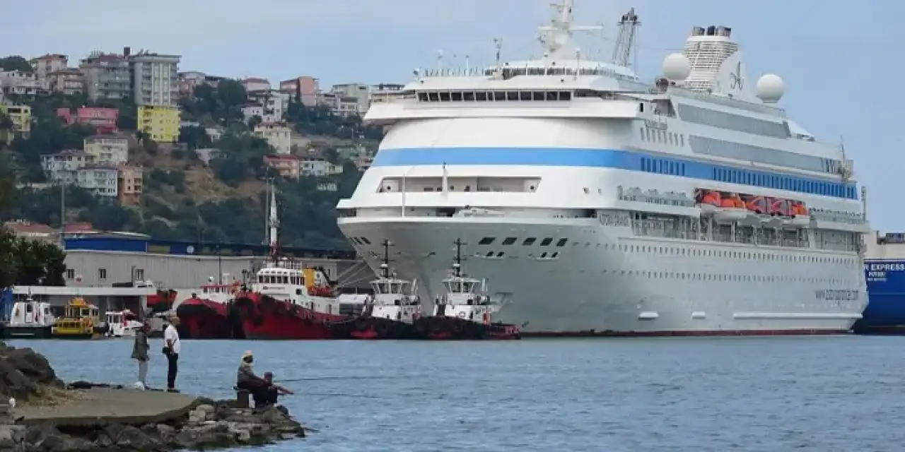 Türkiye-Rusya kruvaziyer gemisinin rotası Samsun oldu!