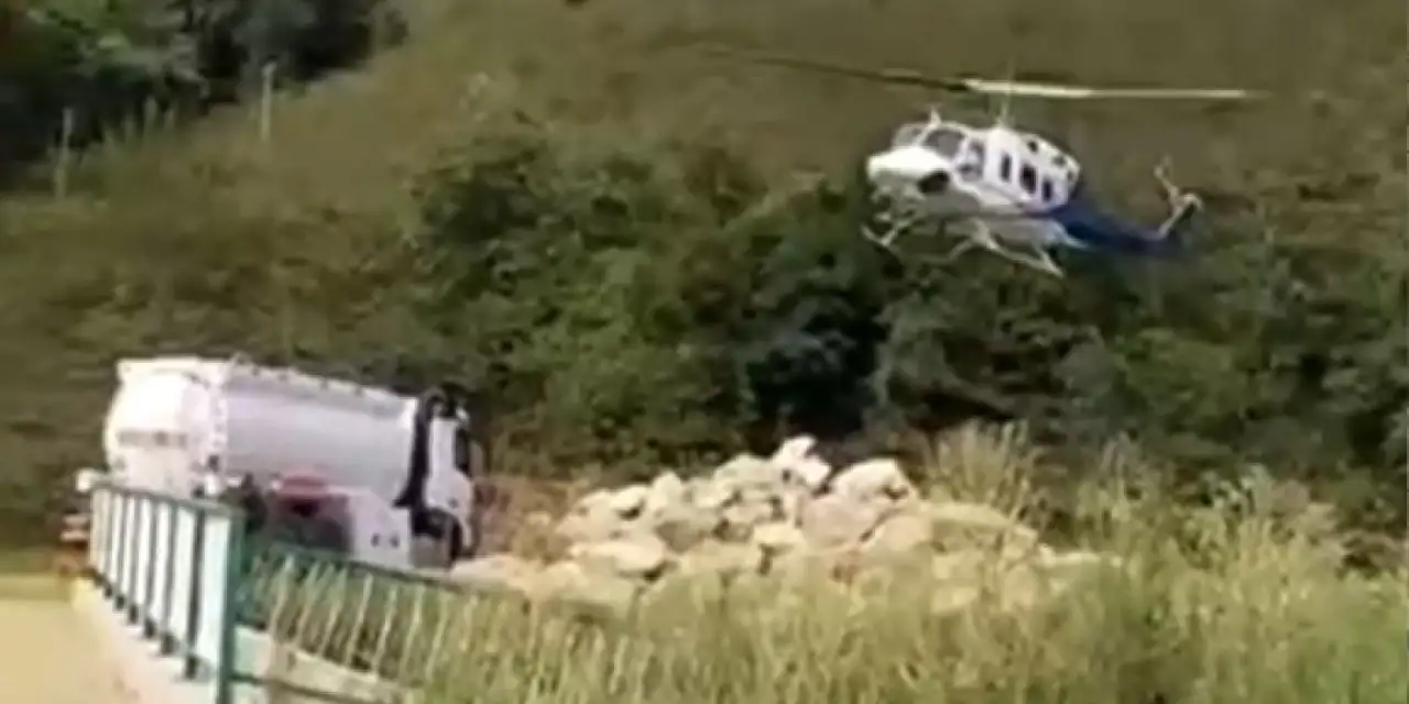 Giresun’da sık sık görülen helikopterin sırrı çözüldü!