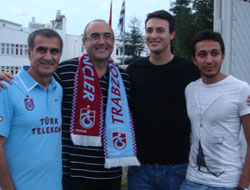 Akın Trabzonspor idmanında