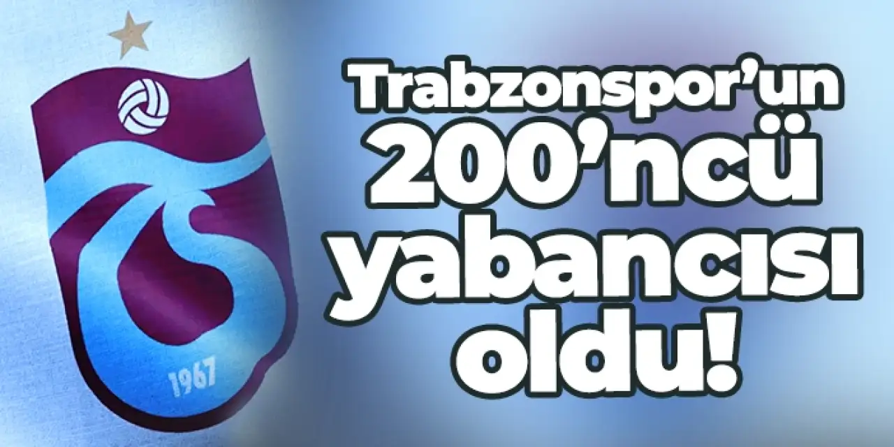 Andre Onana, Trabzonspor’un 200’ncü yabancısı oldu!