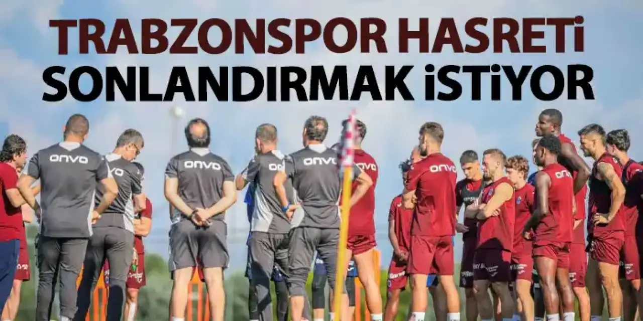 Trabzonspor o hasreti sonlandırmak istiyor! Fatih Tekke ilk peşinde