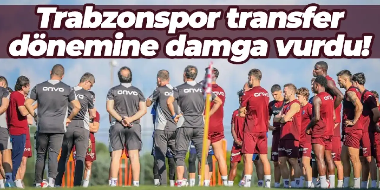 Trabzonspor transfer dönemine damga vurdu!
