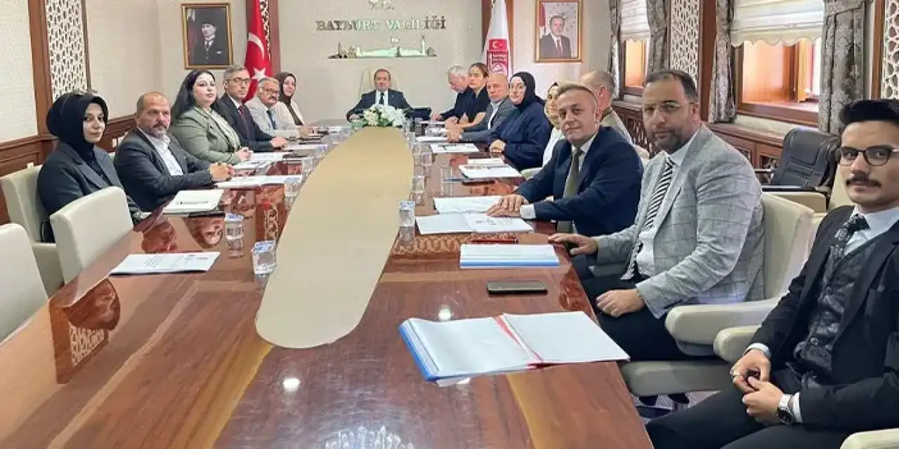 Bayburt’ta Ulusal Otizm Eylem planı toplantısı yapıldı!