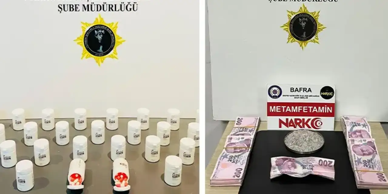 Samsun’da uyuşturucu operasyonu: 6 kişi gözaltına alındı