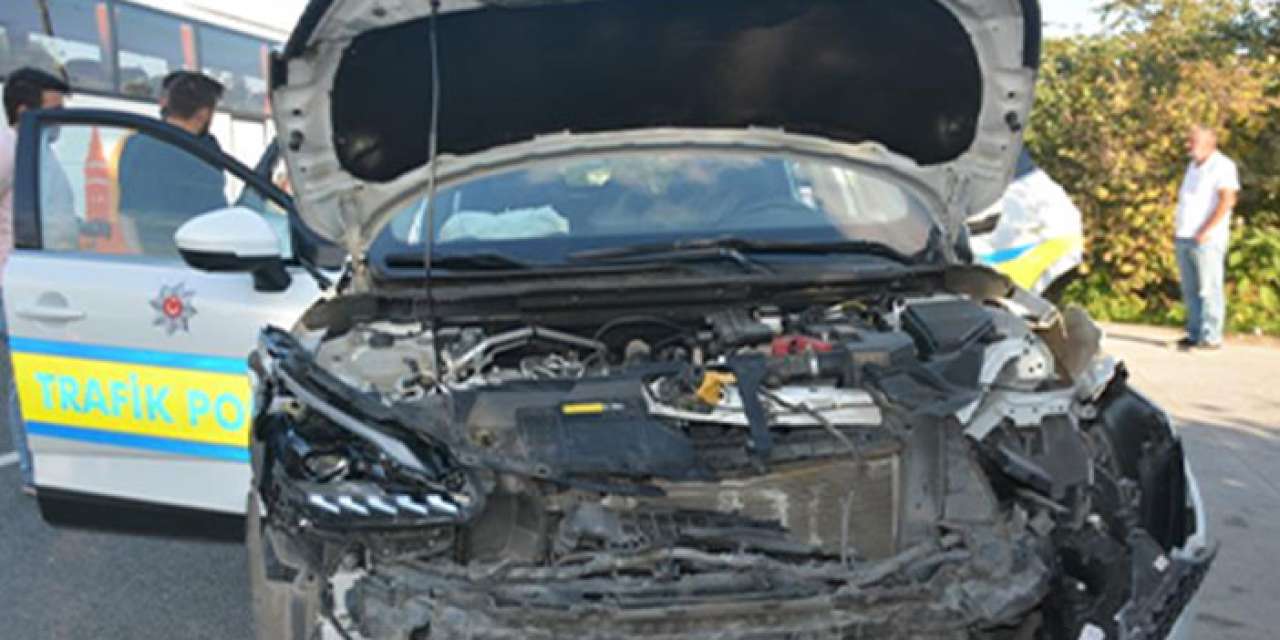 Ordu’da düğün konvoyunda feci kaza! Polis ve çocuk yaralandı