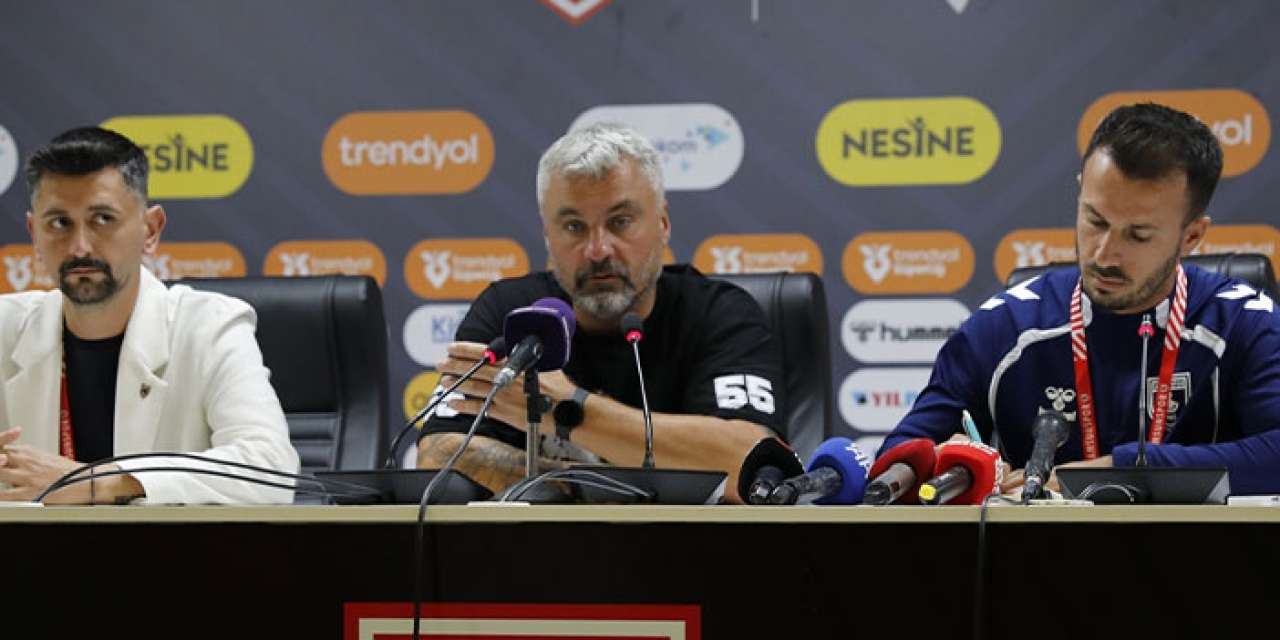 Samsunspor teknik direktörü Reis: “berbat paslar verdik, gol atamazsınız”