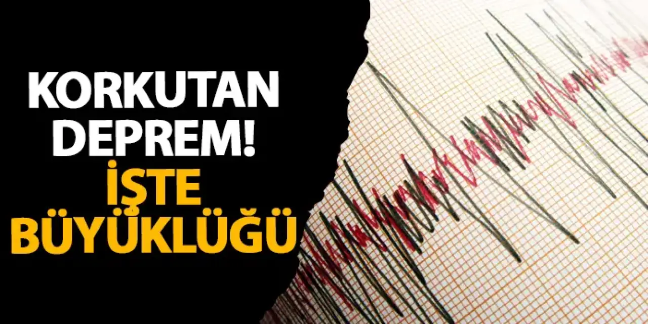 Adıyaman’ın Çelikhan ilçesinde 3,8 büyüklüğünde deprem