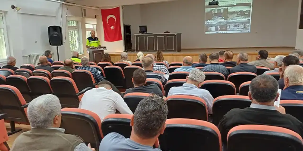 Samsun'da okul servis sürücülerine eğitim semineri!