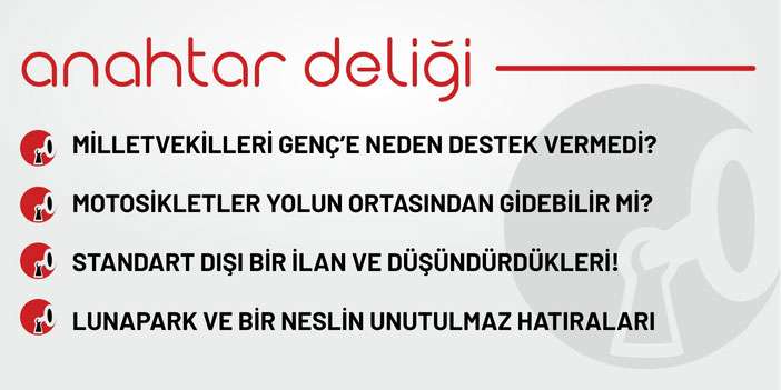 Anahtar Deliği 16.09.2025 – Trabzon Milletvekilleri Genç’i yalnız bıraktı