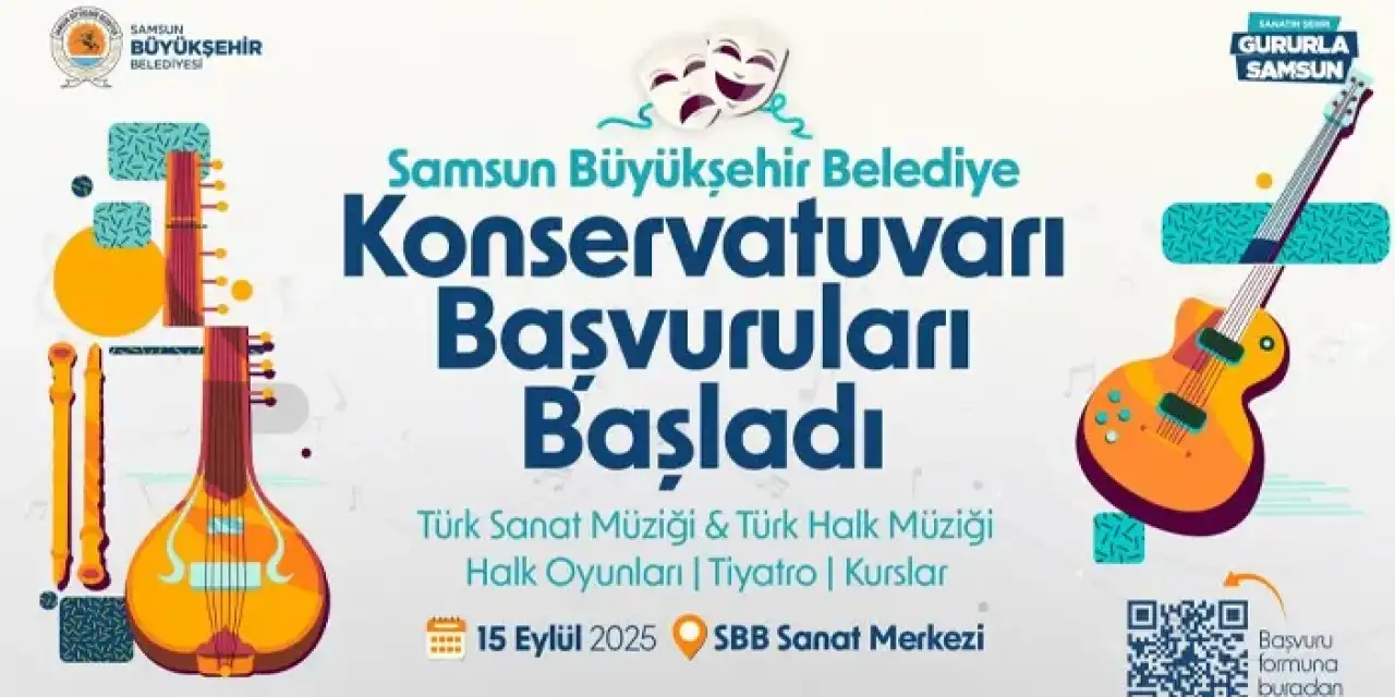 Samsun’da konservatuvar başvuruları başladı!