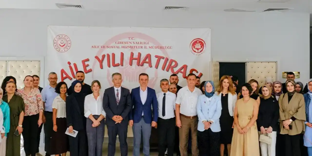 Giresun'da Aile ve Sosyal Hizmetler İl Müdürlüğü personeline yönelik eğitim programları başkladı!